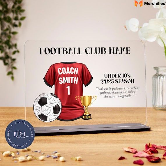 End of Season Coach Gifts: The Grand Finale of Appreciation