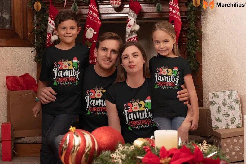 Matching Family Christmas Shirts for the Holidays