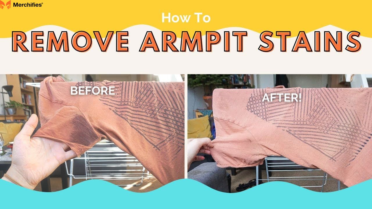 how to get rid of armpit stains