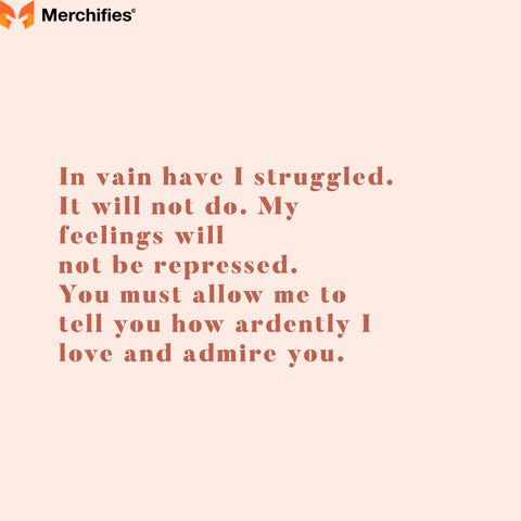 Timeless Declarations from Classic Romances