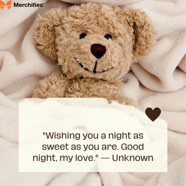 Romantic Good Night Message for Him