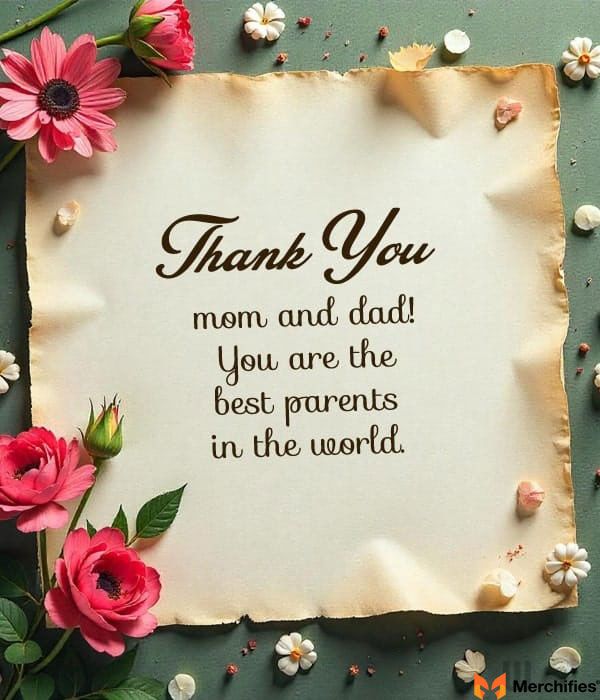  Thank You Messages From Son to Parents