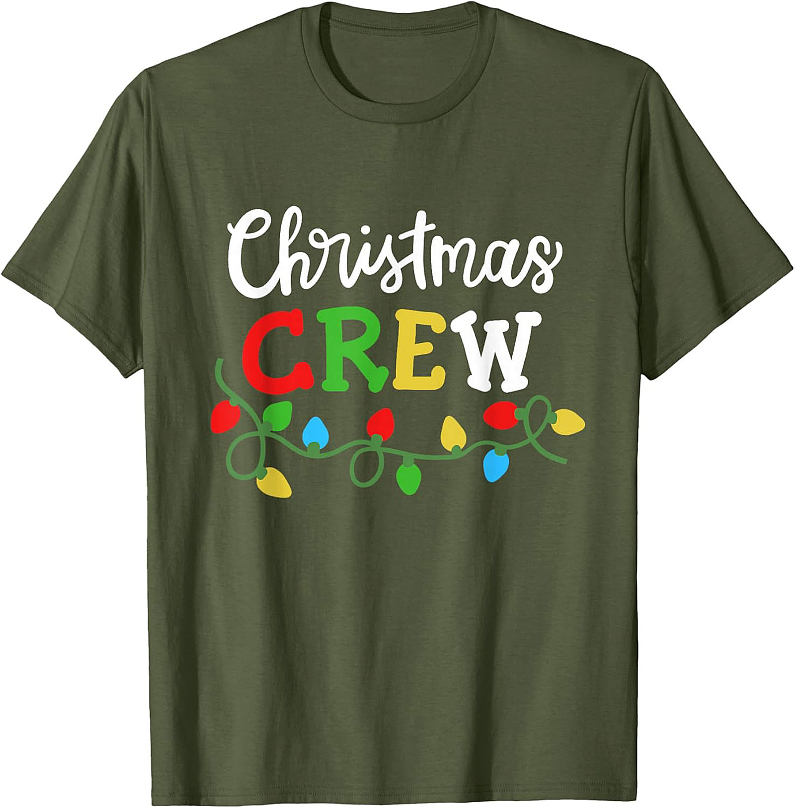 Christmas Crew T-shirt | Funny Matching Holiday Graphic Tee