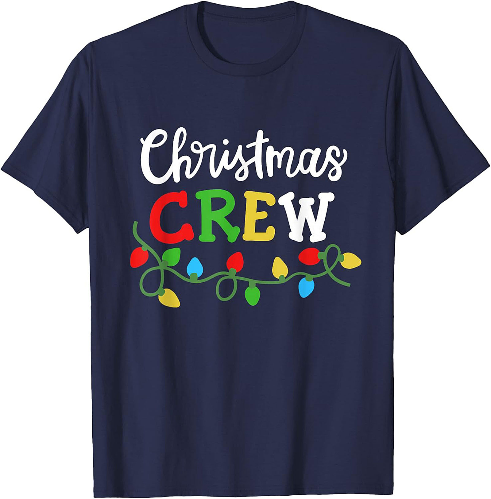 Christmas Crew T-shirt | Funny Matching Holiday Graphic Tee