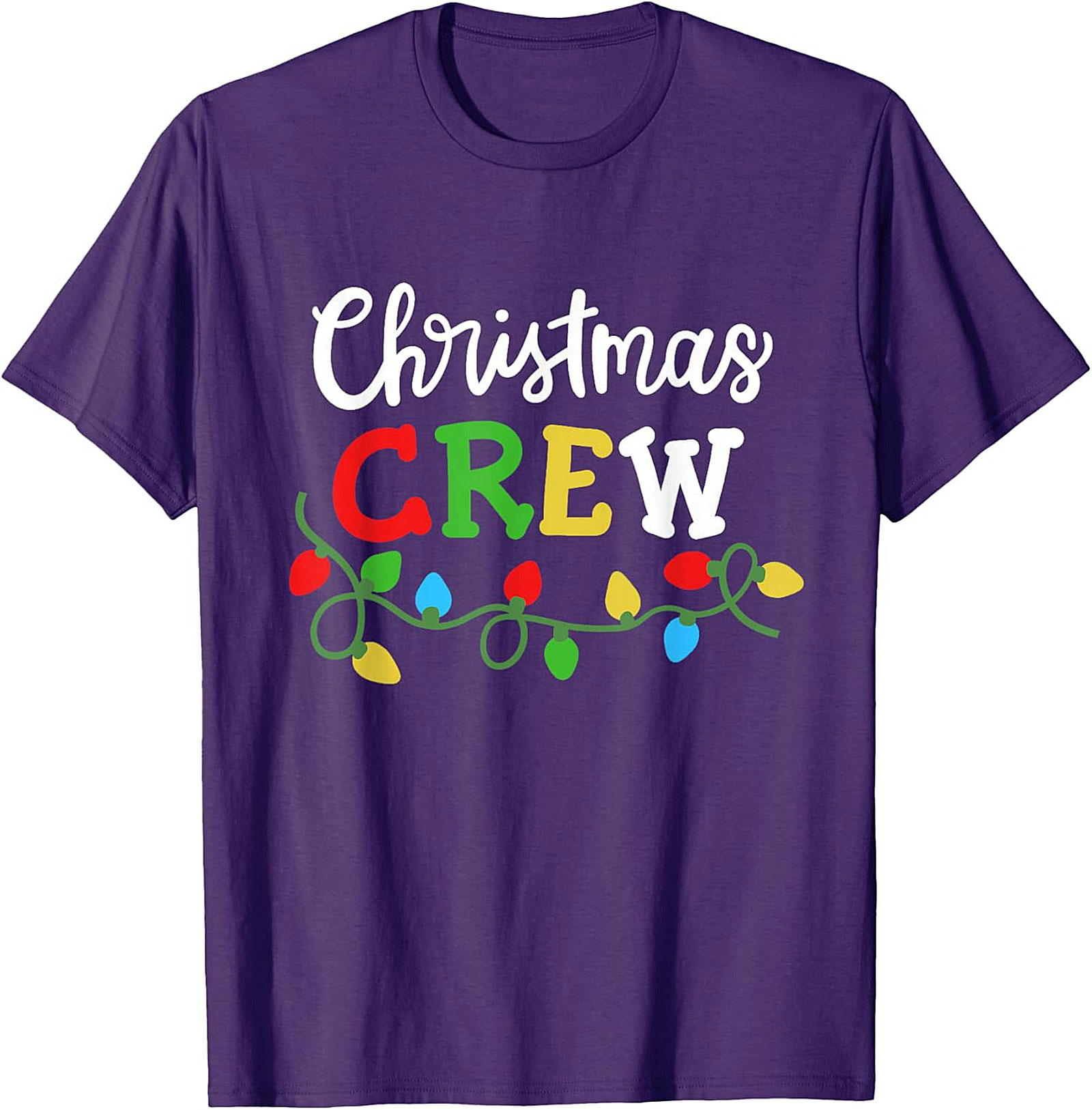 Christmas Crew T-shirt | Funny Matching Holiday Graphic Tee