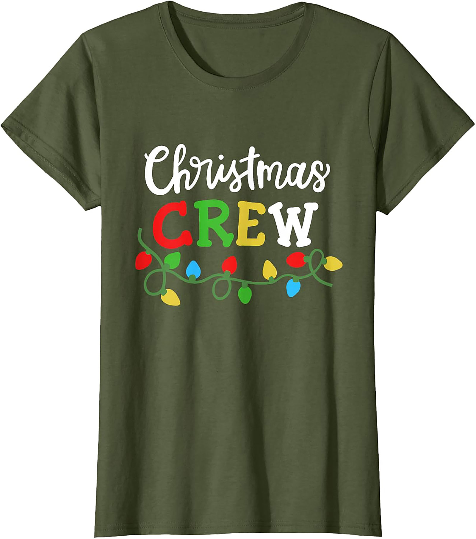 Christmas Crew T-shirt | Funny Matching Holiday Graphic Tee