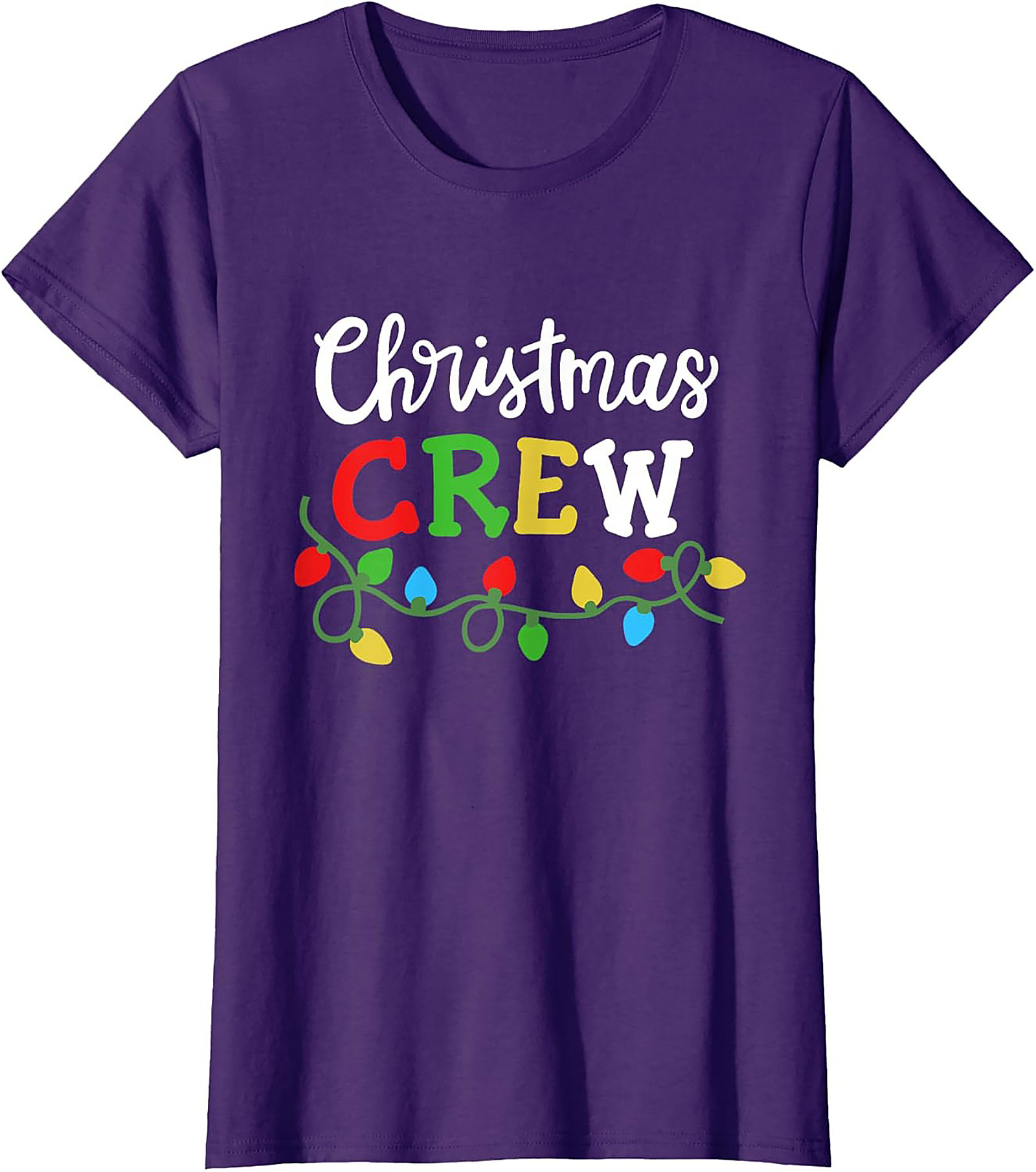 Christmas Crew T-shirt | Funny Matching Holiday Graphic Tee