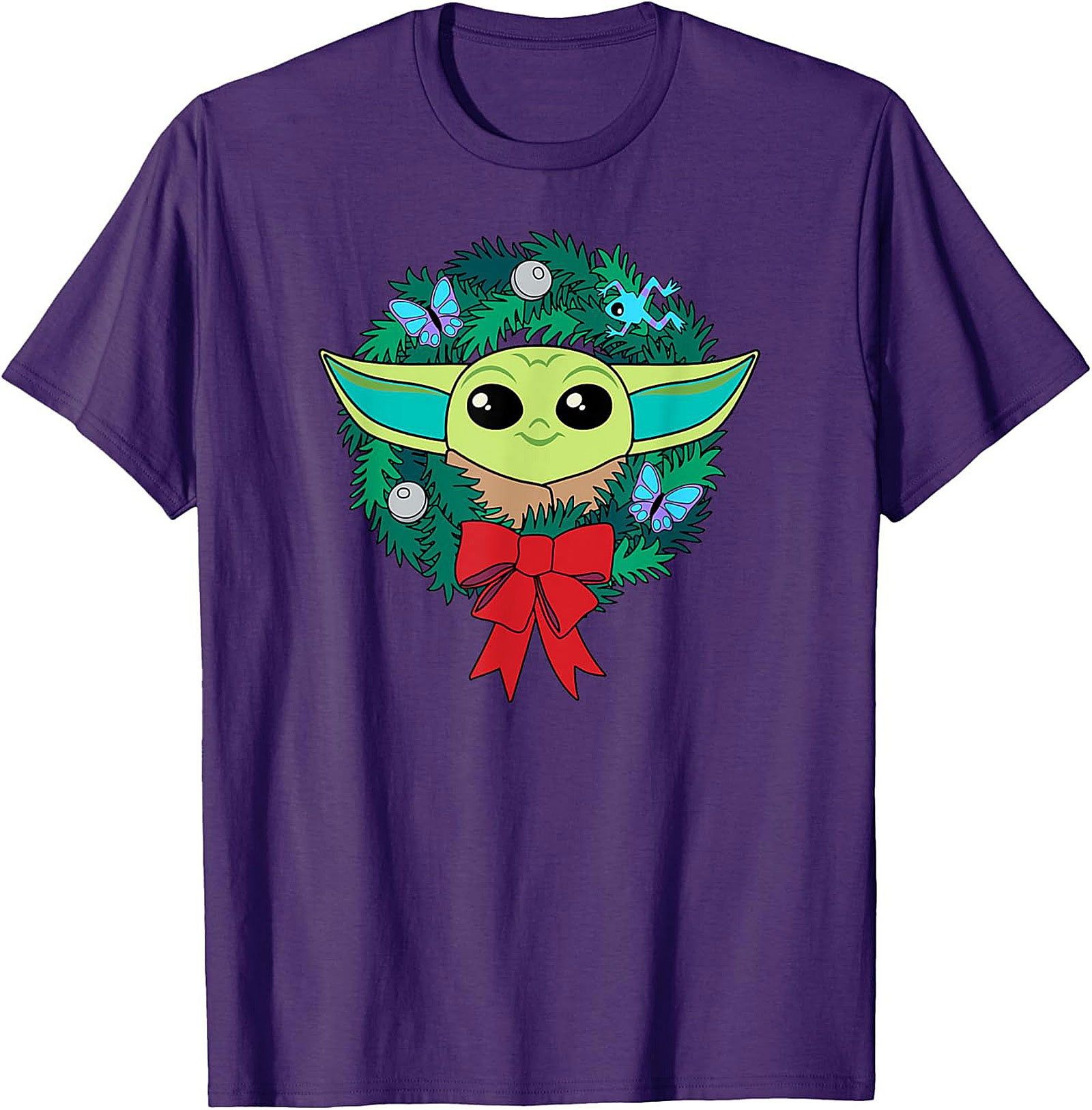 Grogu Christmas T-shirt  Holiday Graphic Tee Gift