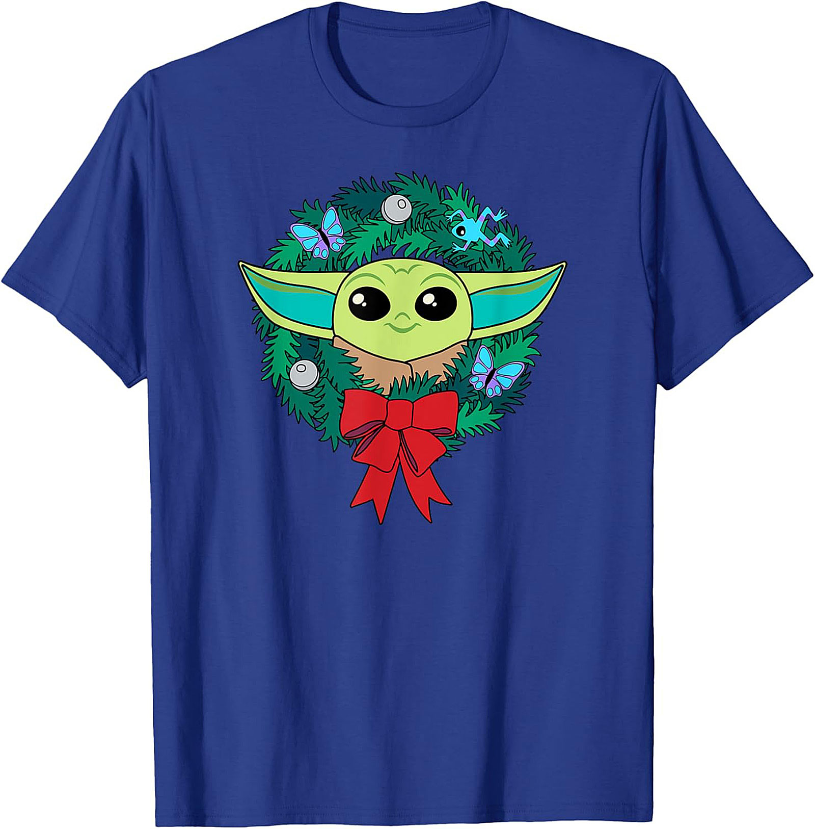 Grogu Christmas T-shirt  Holiday Graphic Tee Gift