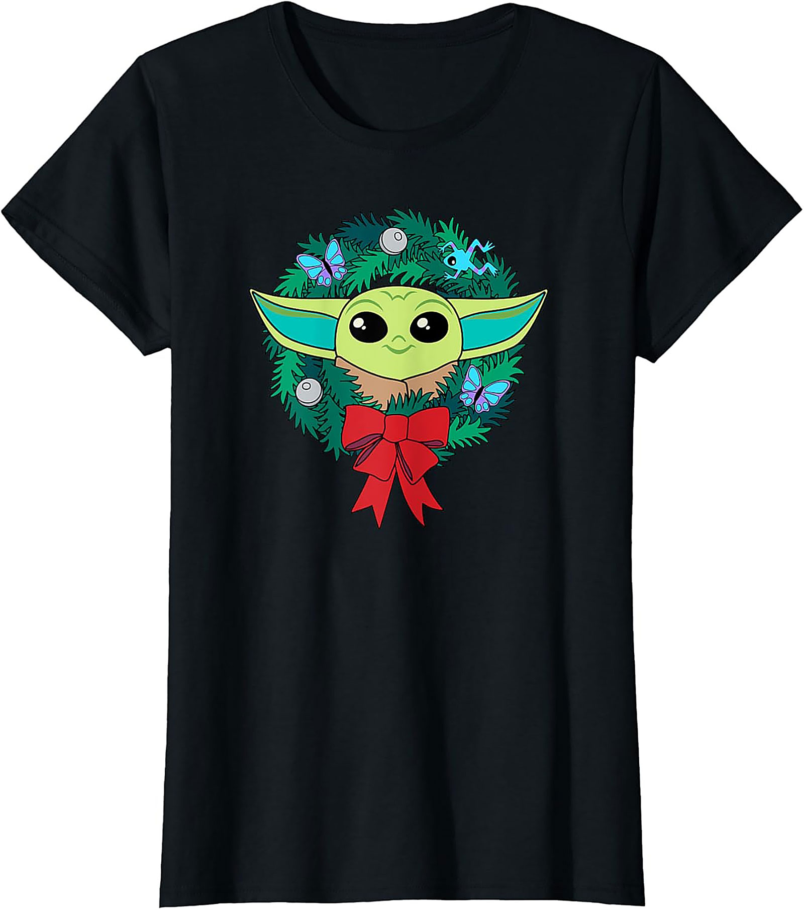 Grogu Christmas T-shirt  Holiday Graphic Tee Gift