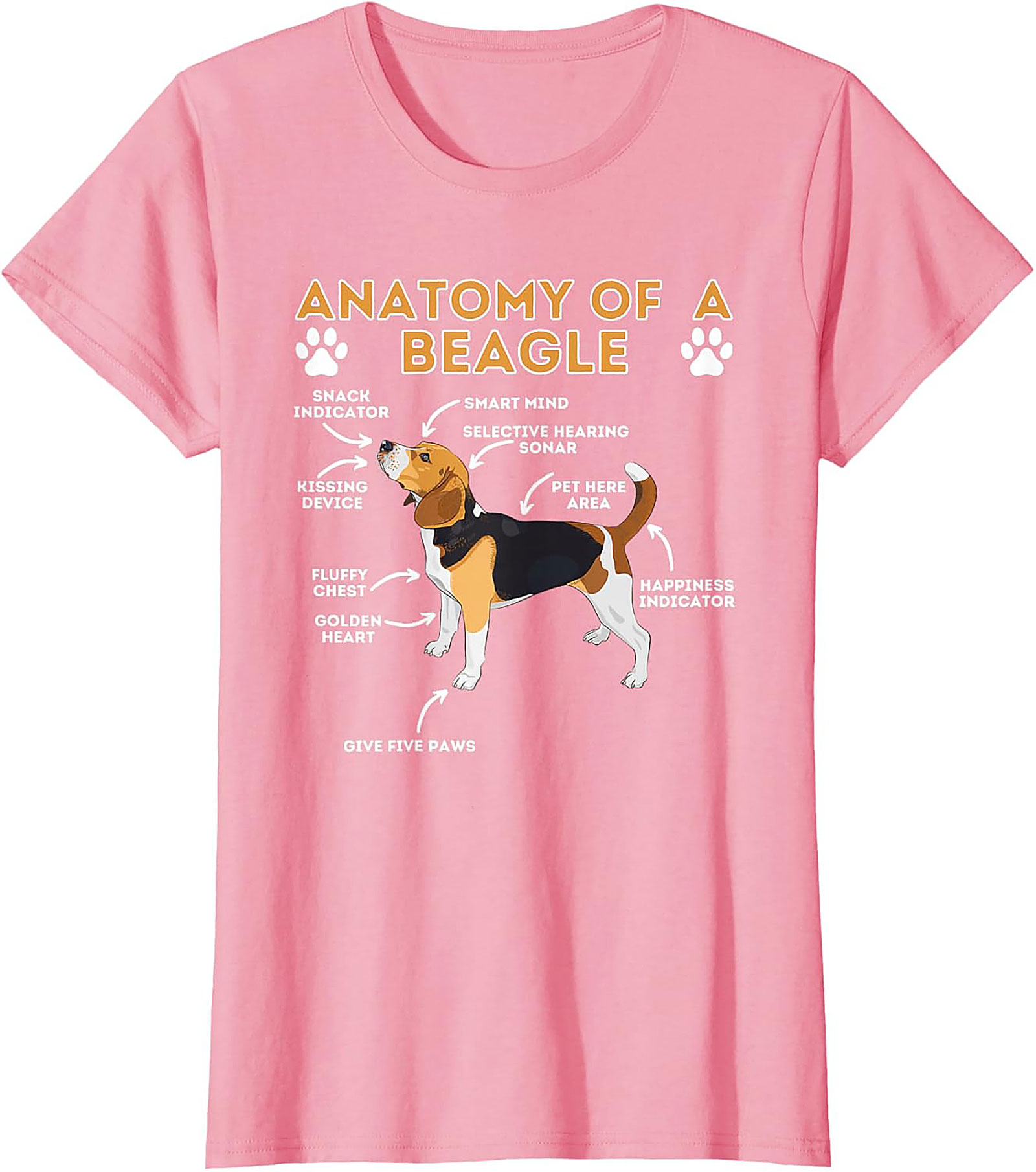 Funny Beagle Anatomy T-Shirt | The Essential Dog Lover Graphic Tee