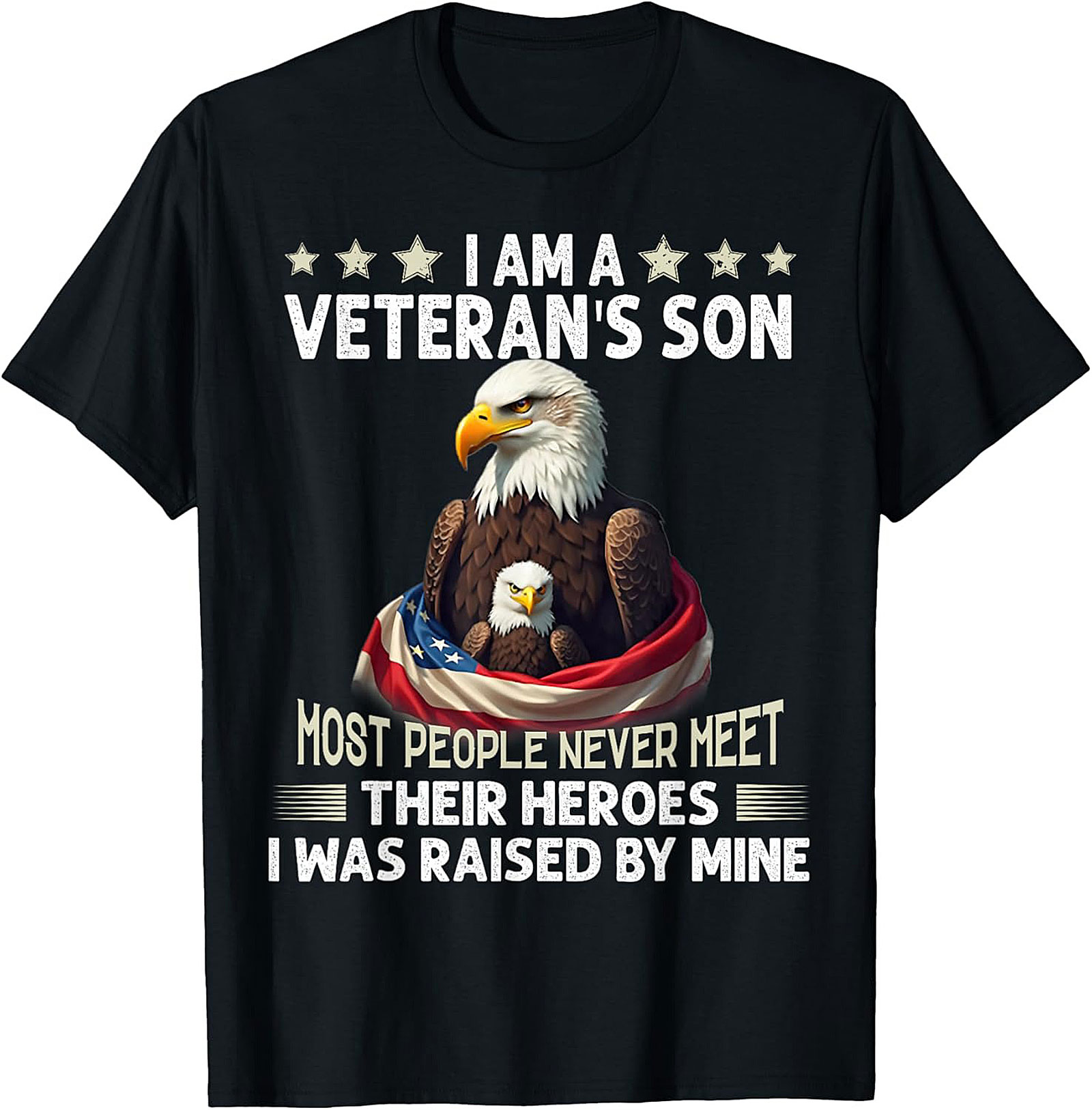 Veteran's Son T-shirt | Proud Military Family Tee