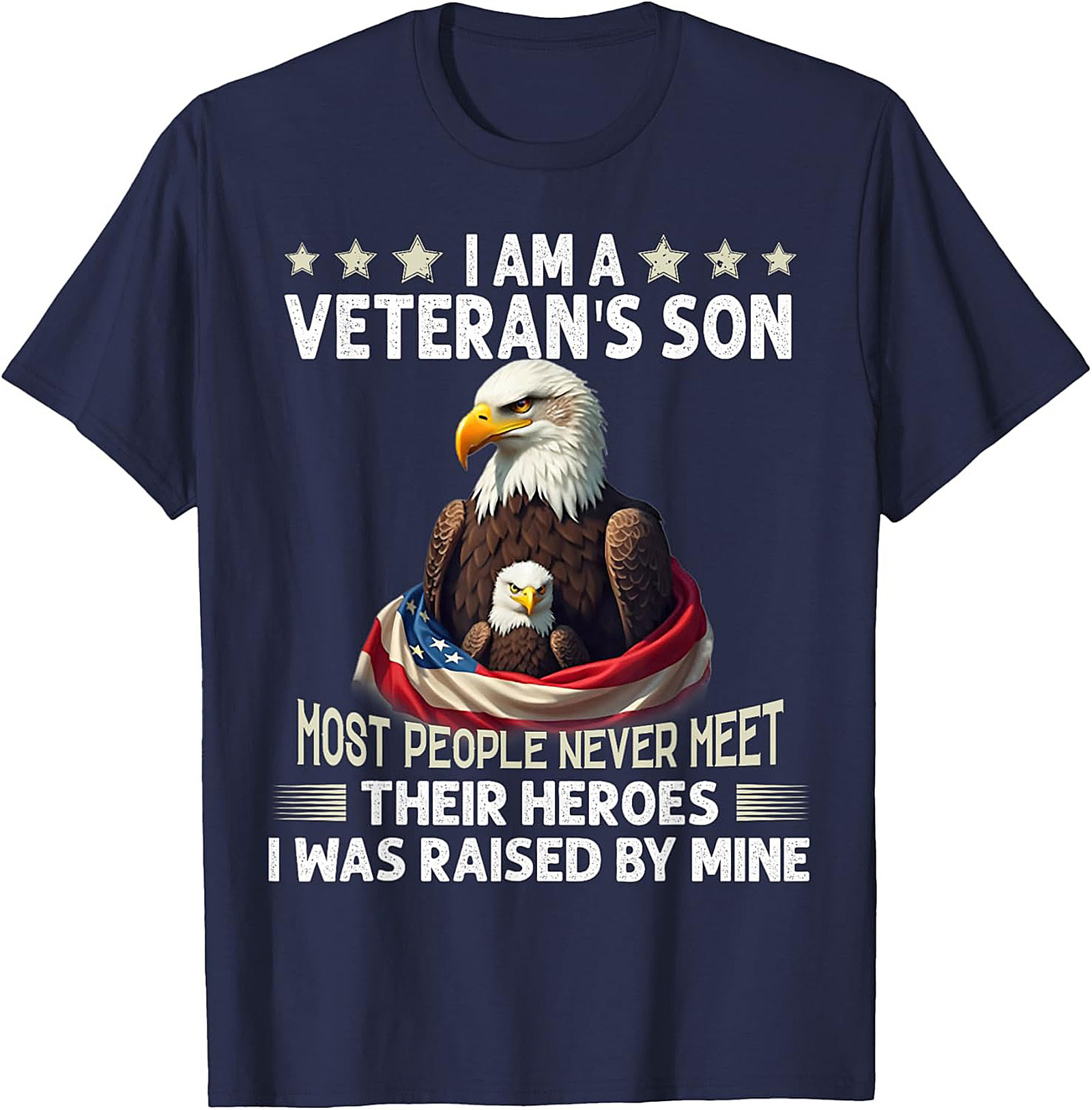 Veteran's Son T-shirt | Proud Military Family Tee