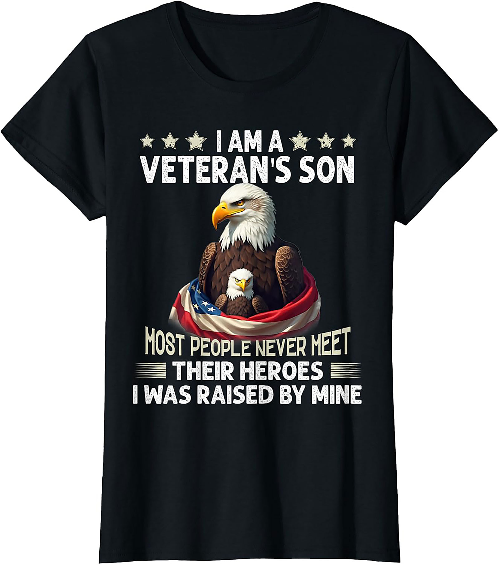 Veteran's Son T-shirt | Proud Military Family Tee