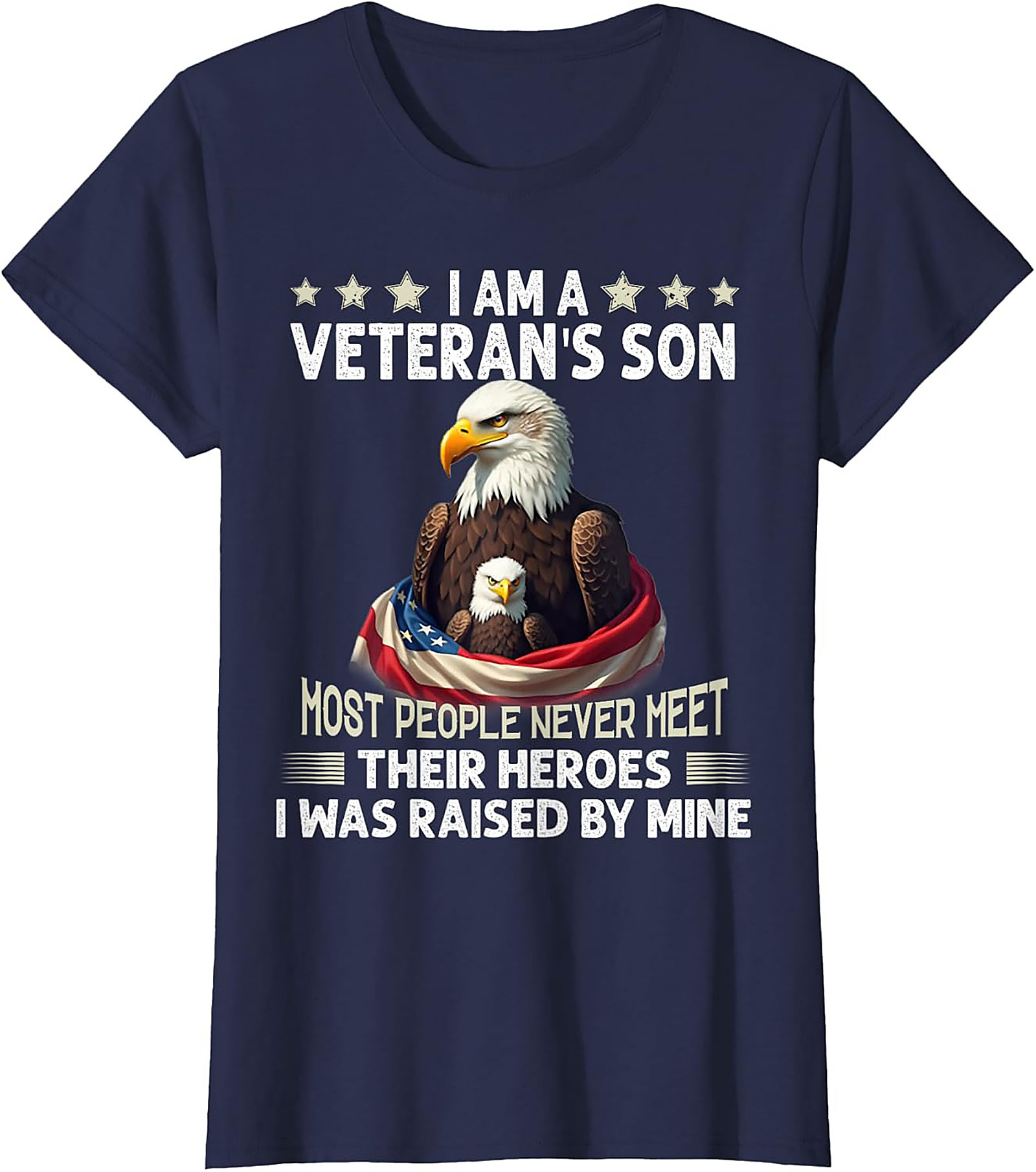 Veteran's Son T-shirt | Proud Military Family Tee