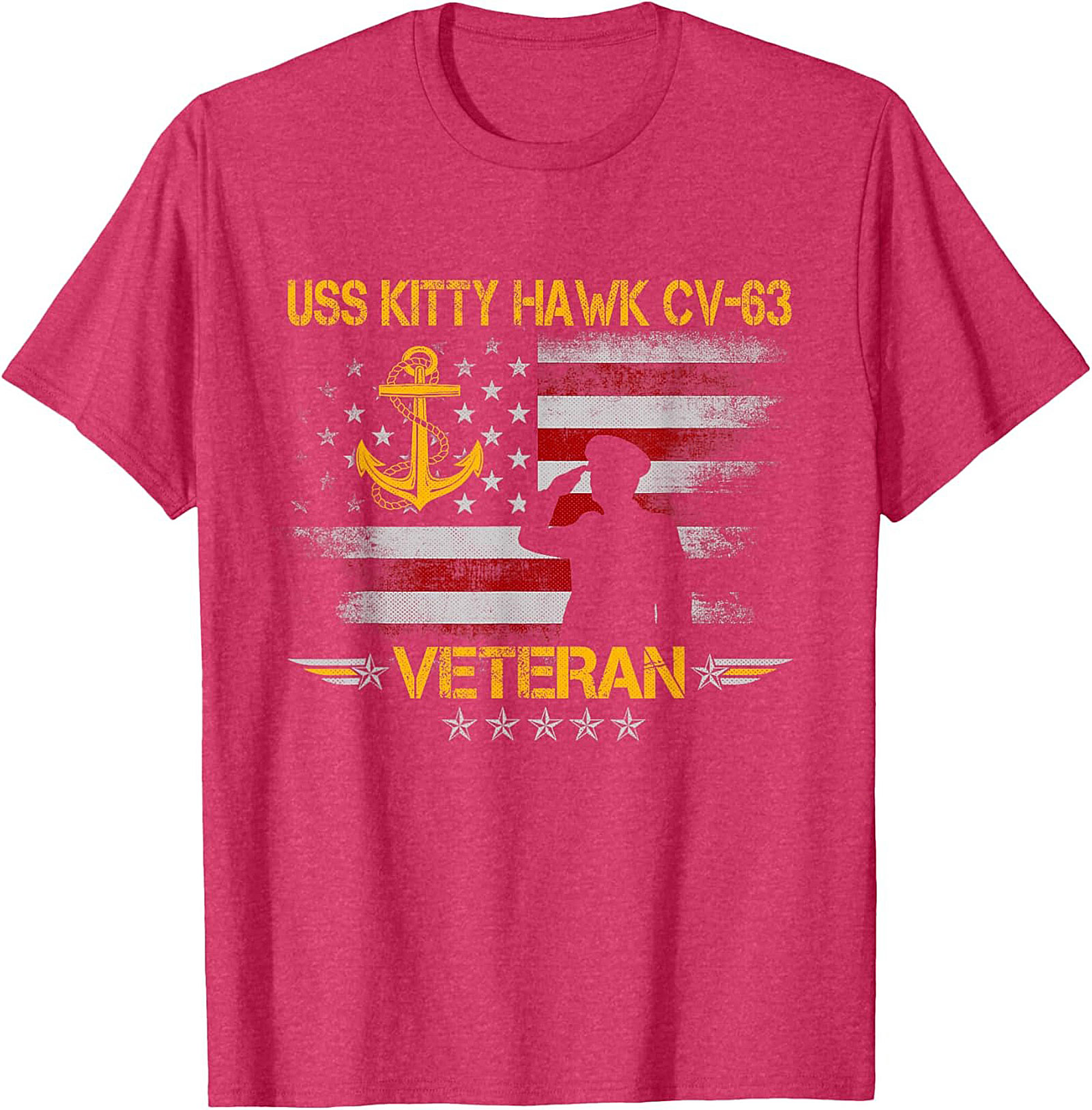 USS Kitty Hawk CV-63 Veteran T-Shirt | Navy Tee Gift