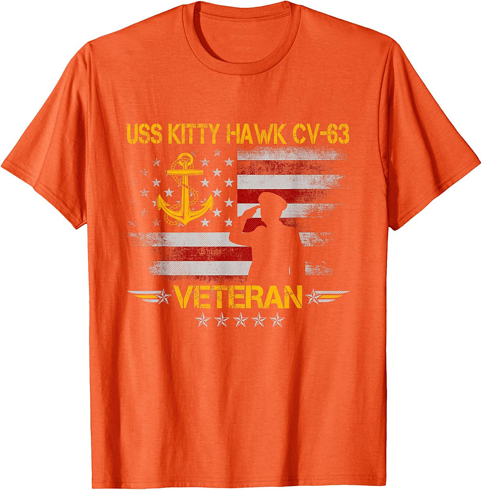 USS Kitty Hawk CV-63 Veteran T-Shirt | Navy Tee Gift