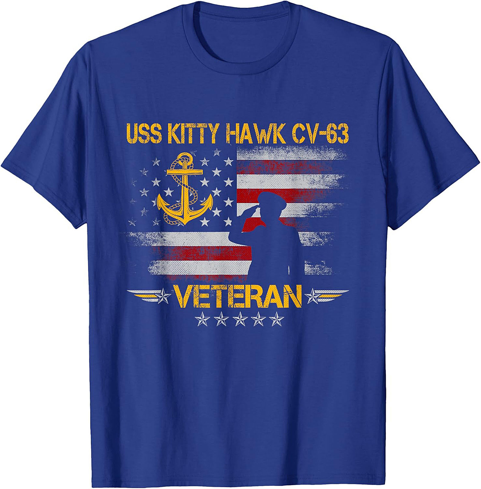 USS Kitty Hawk CV-63 Veteran T-Shirt | Navy Tee Gift