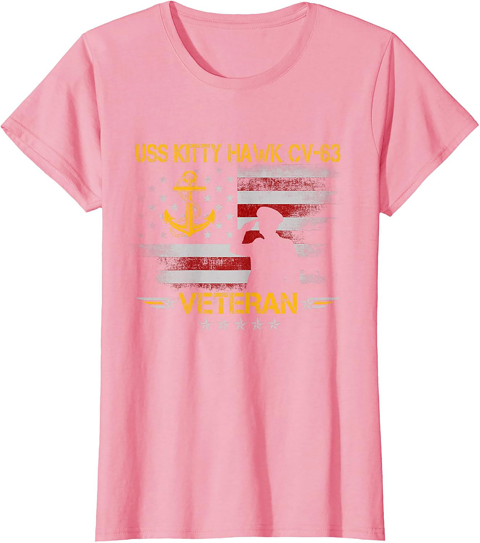 USS Kitty Hawk CV-63 Veteran T-Shirt | Navy Tee Gift