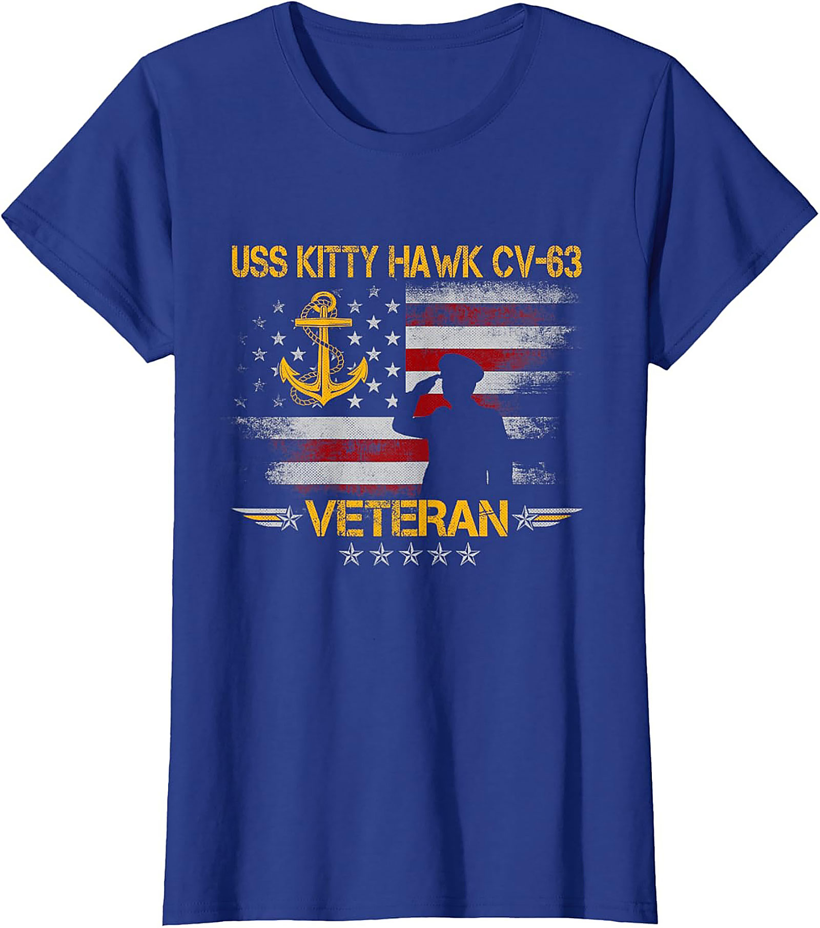 USS Kitty Hawk CV-63 Veteran T-Shirt | Navy Tee Gift