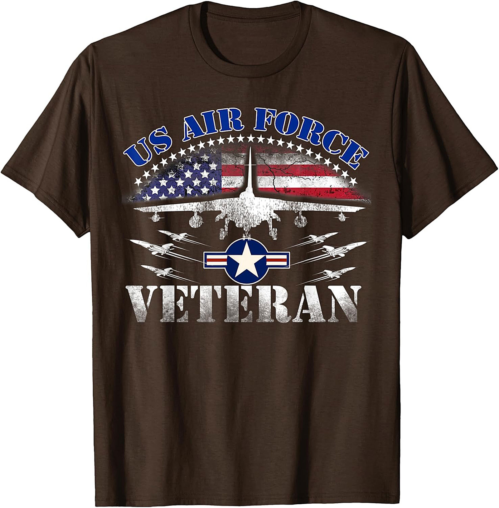 Air Force Veteran Graphic Tee | Patriotic Military Shirt