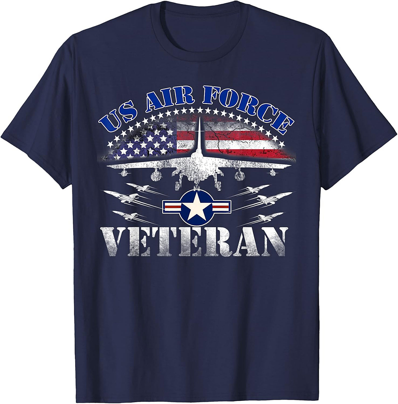 Air Force Veteran Graphic Tee | Patriotic Military Shirt