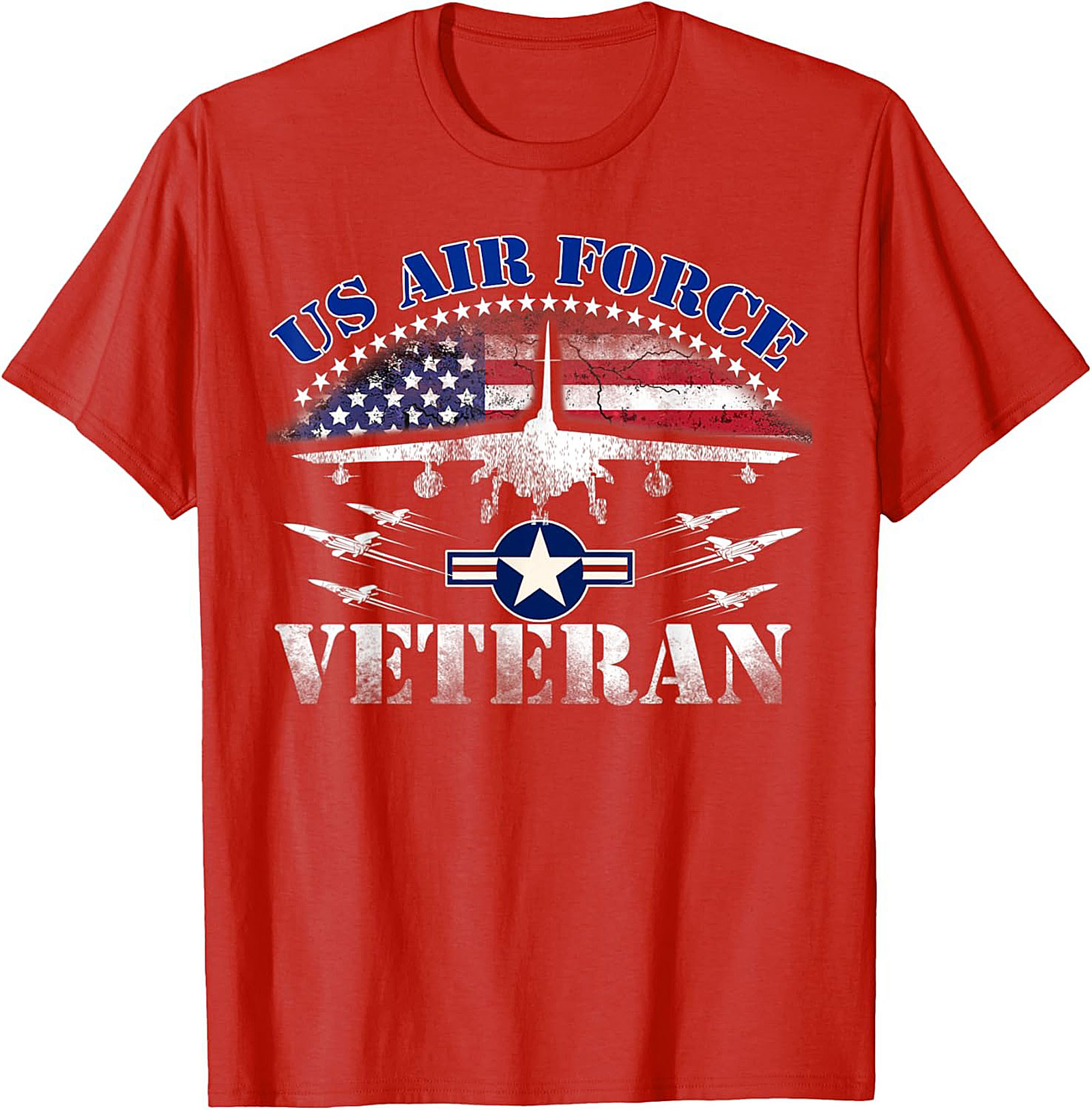 Air Force Veteran Graphic Tee | Patriotic Military Shirt