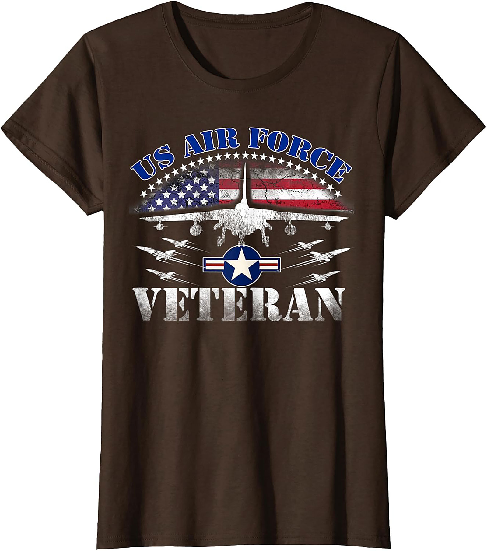 Air Force Veteran Graphic Tee | Patriotic Military Shirt