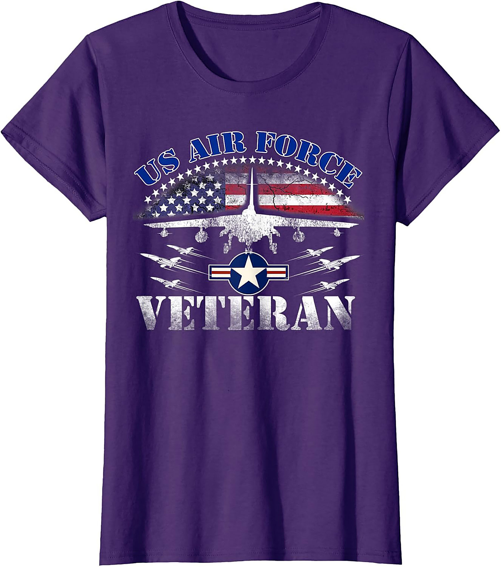 Air Force Veteran Graphic Tee | Patriotic Military Shirt