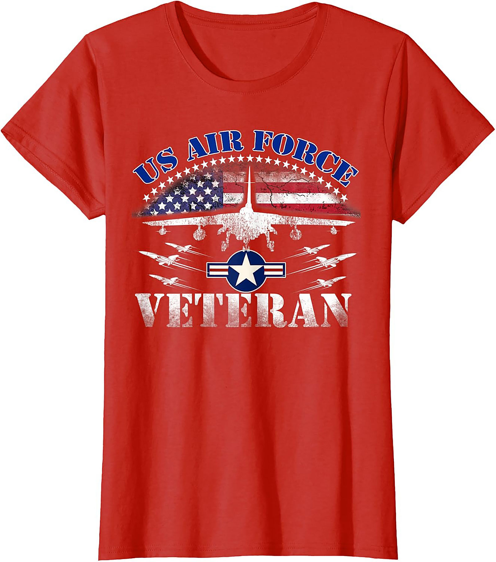 Air Force Veteran Graphic Tee | Patriotic Military Shirt