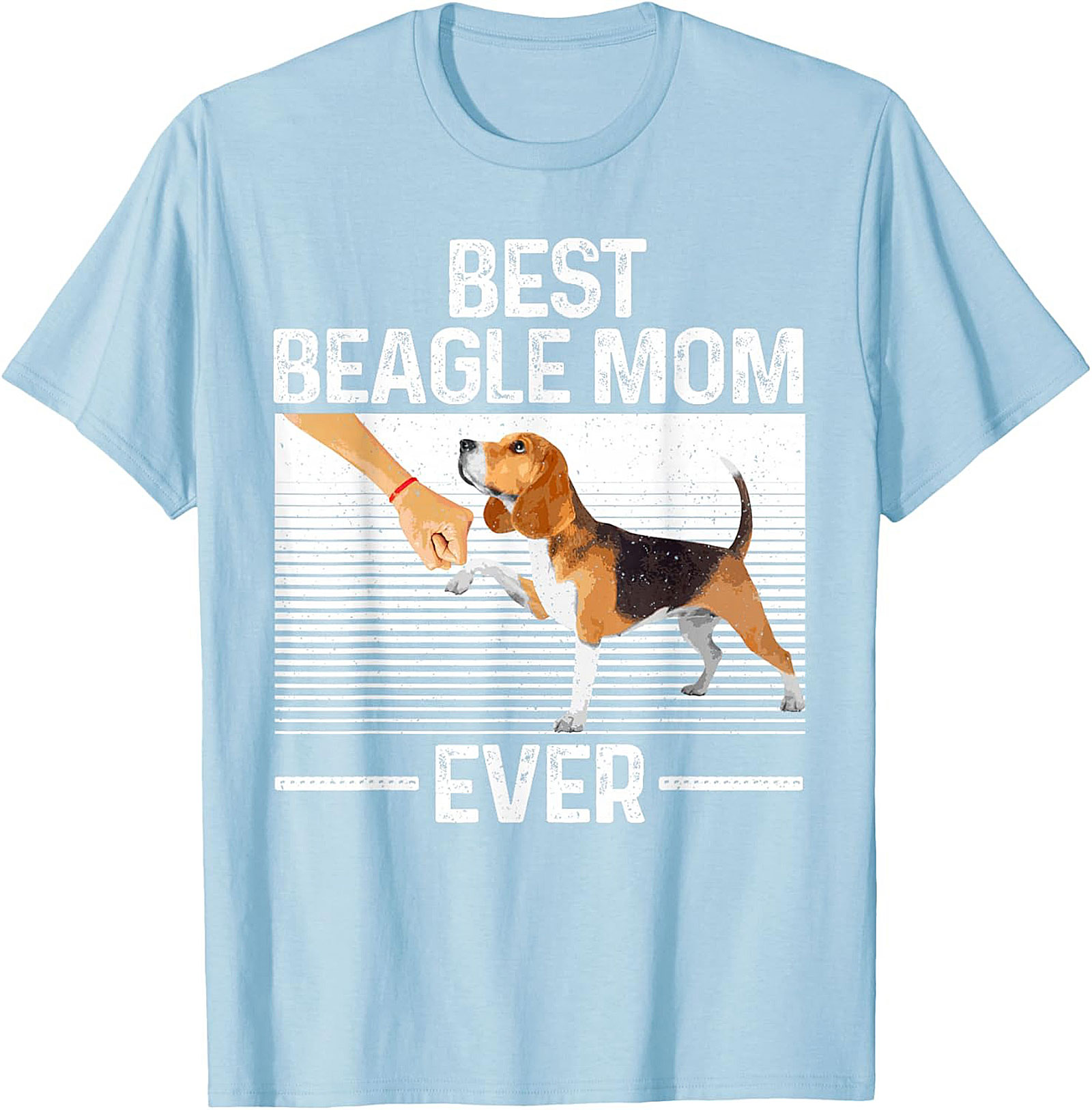 Best Beagle Mom Ever Graphic Tee - Funny Dog Lover T-Shirt