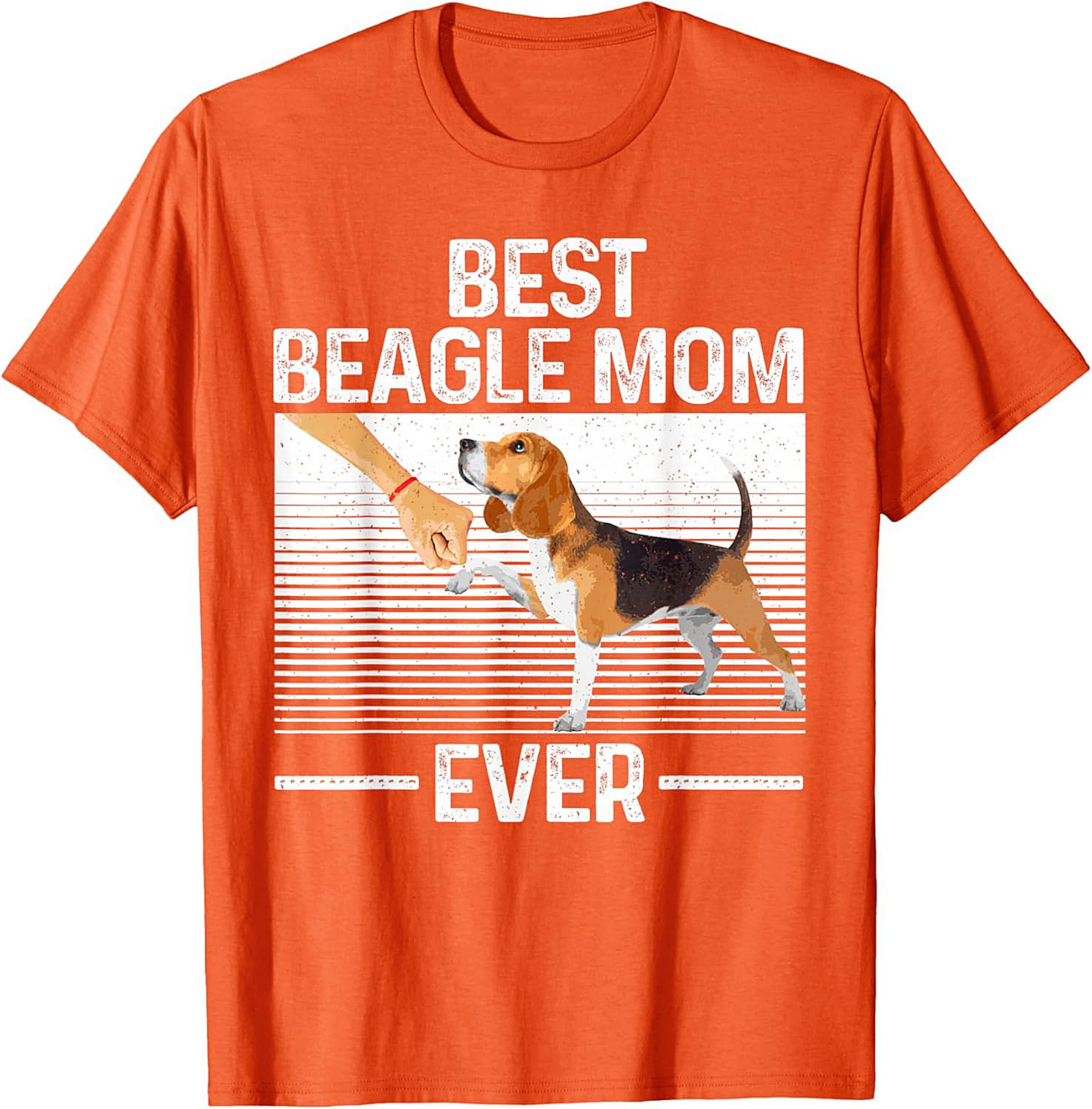 Best Beagle Mom Ever Graphic Tee - Funny Dog Lover T-Shirt