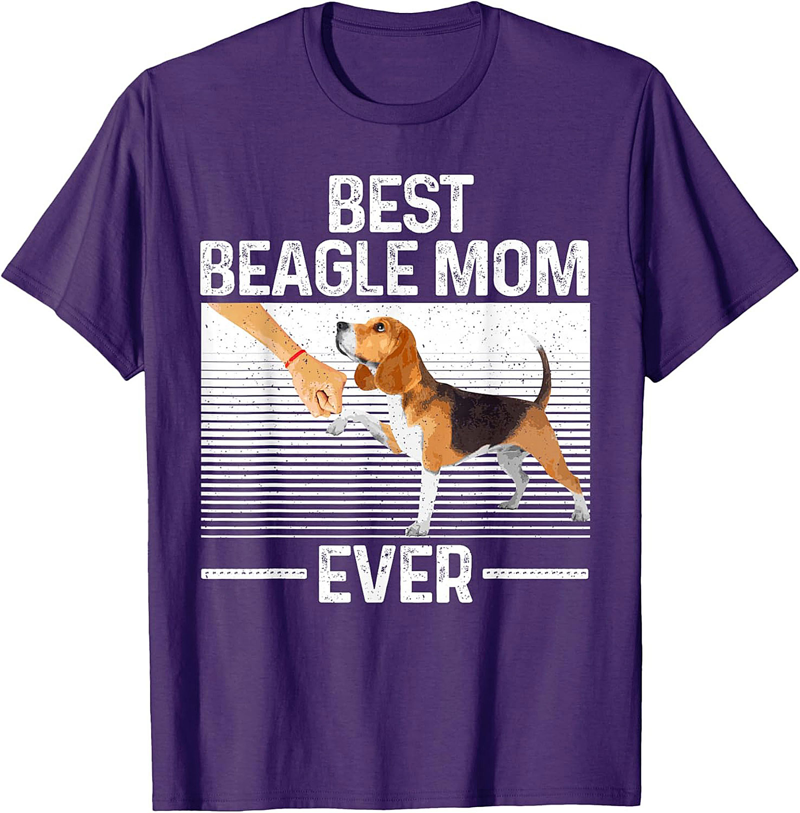 Best Beagle Mom Ever Graphic Tee - Funny Dog Lover T-Shirt