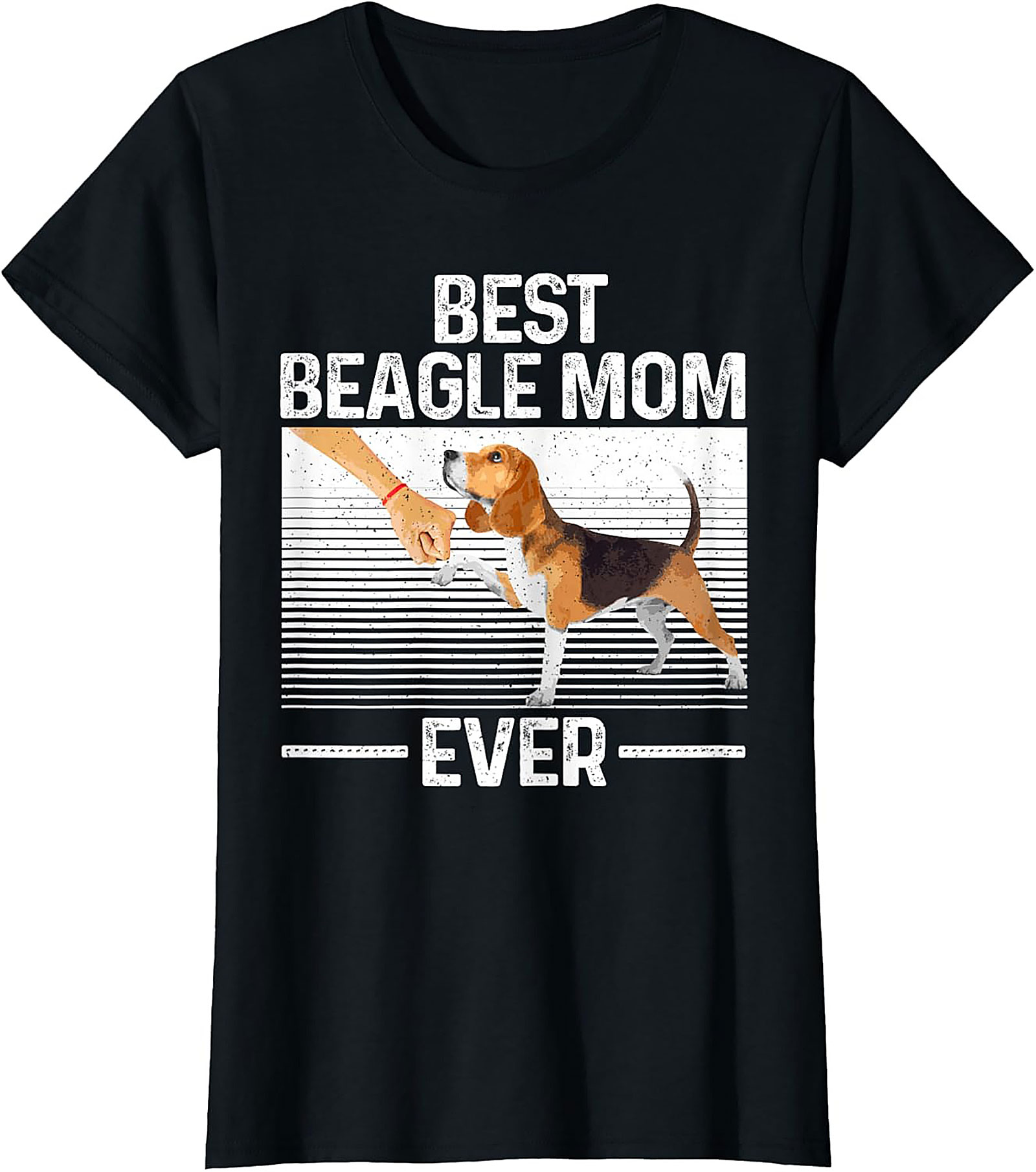 Best Beagle Mom Ever Graphic Tee - Funny Dog Lover T-Shirt
