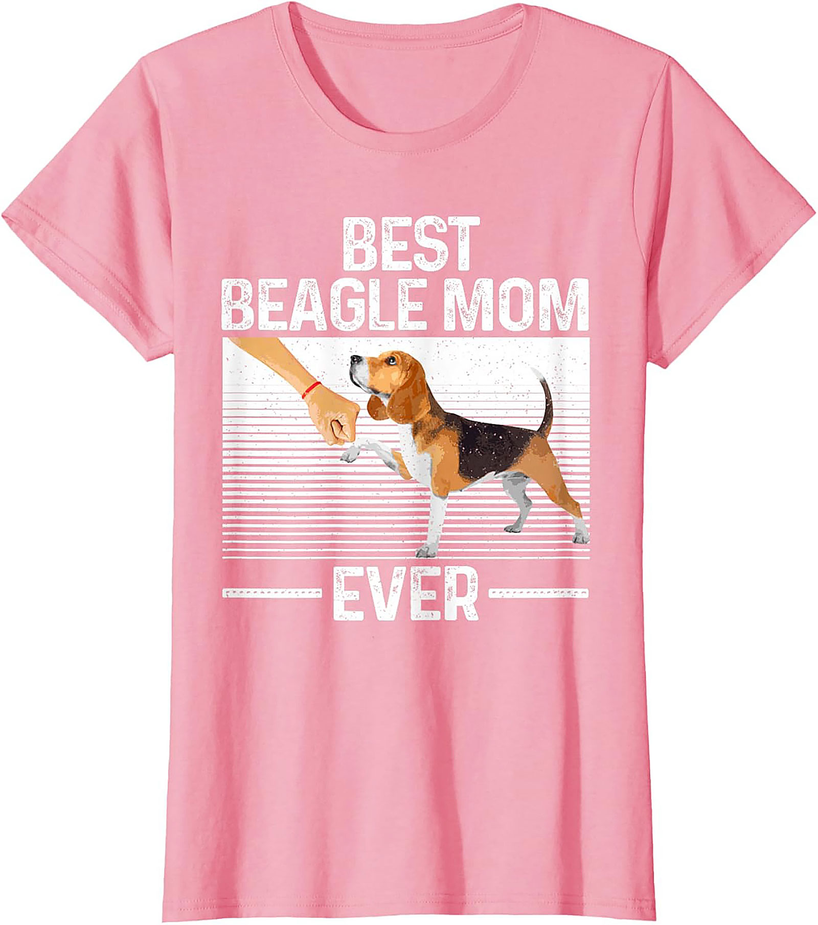 Best Beagle Mom Ever Graphic Tee - Funny Dog Lover T-Shirt