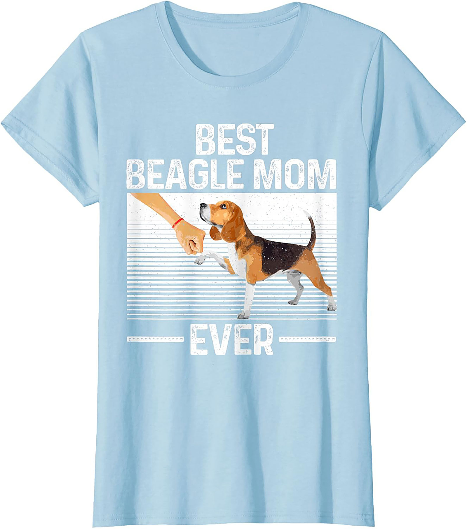 Best Beagle Mom Ever Graphic Tee - Funny Dog Lover T-Shirt