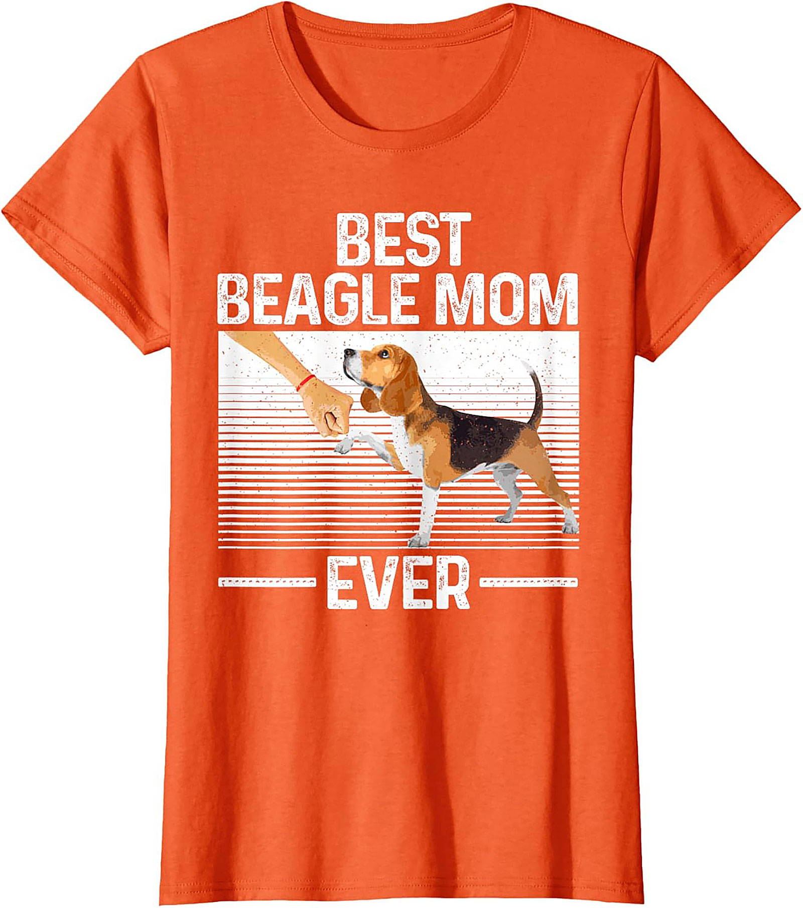Best Beagle Mom Ever Graphic Tee - Funny Dog Lover T-Shirt