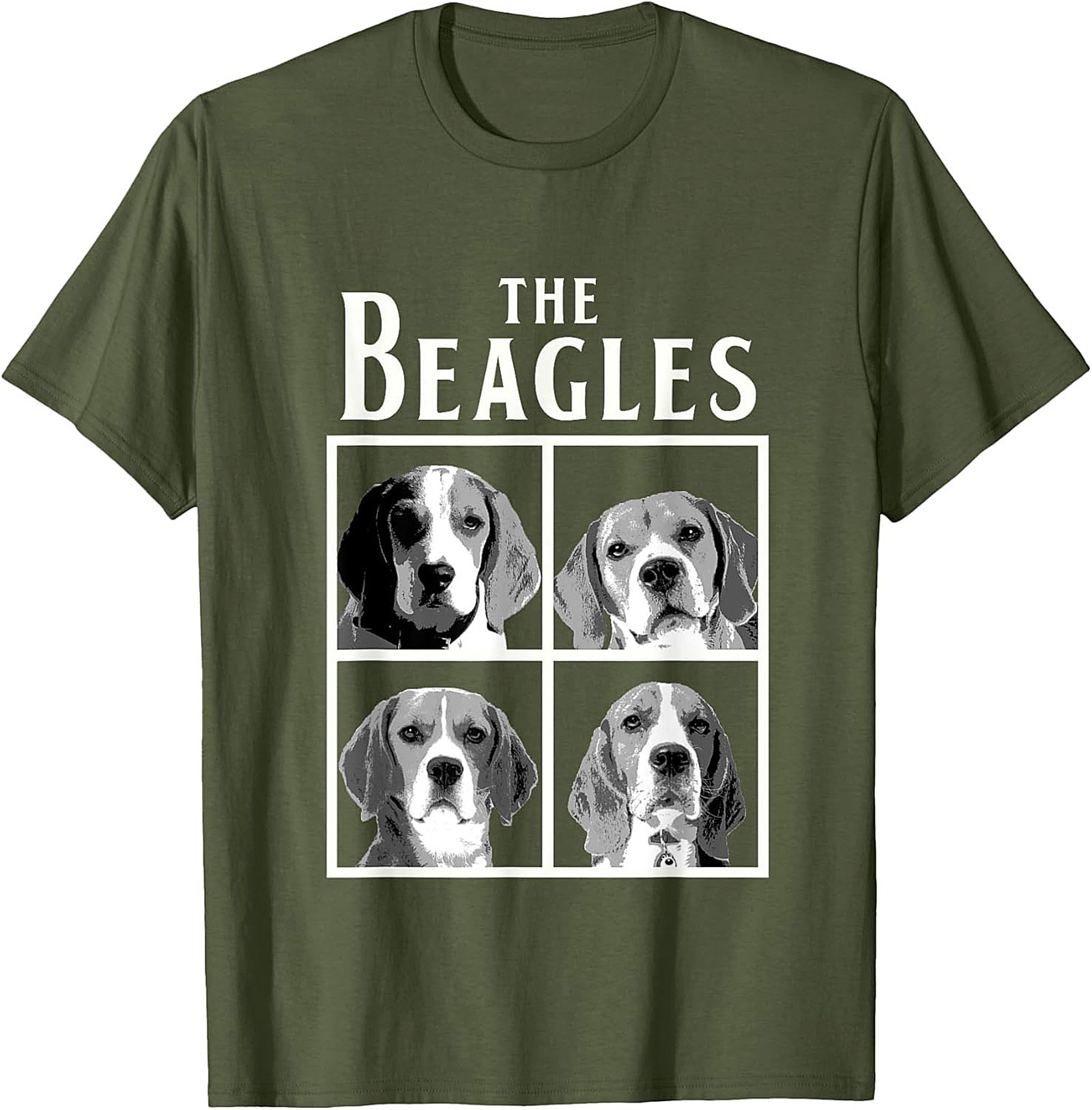 The Beagles Funny Graphic Tee – Iconic Dog Lover T-Shirt