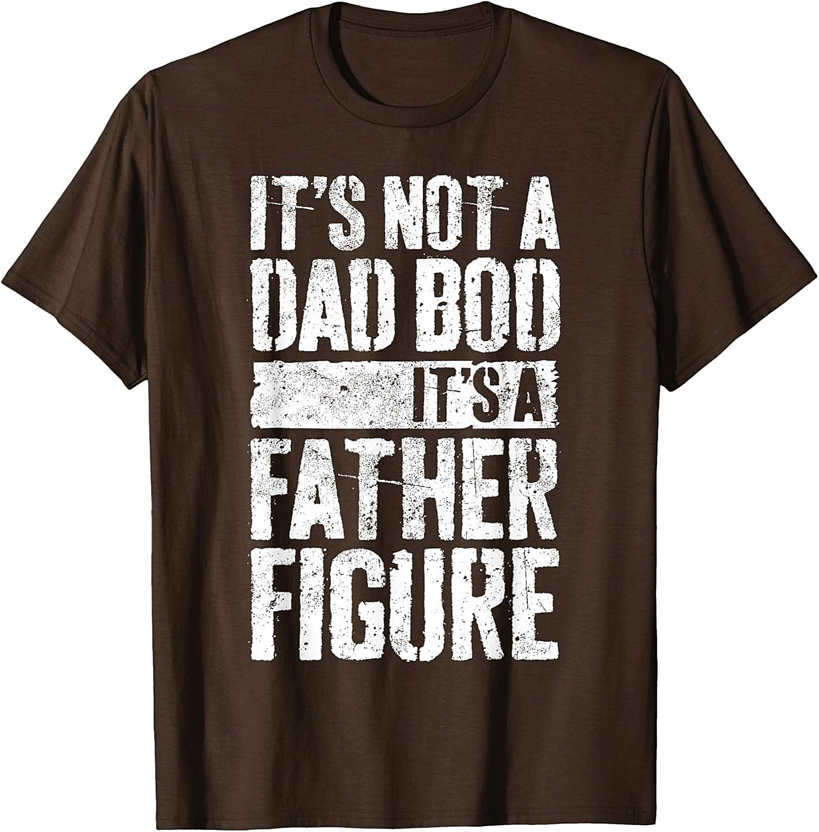 Funny Dad Bod T-shirt Father Figure Graphic Tee