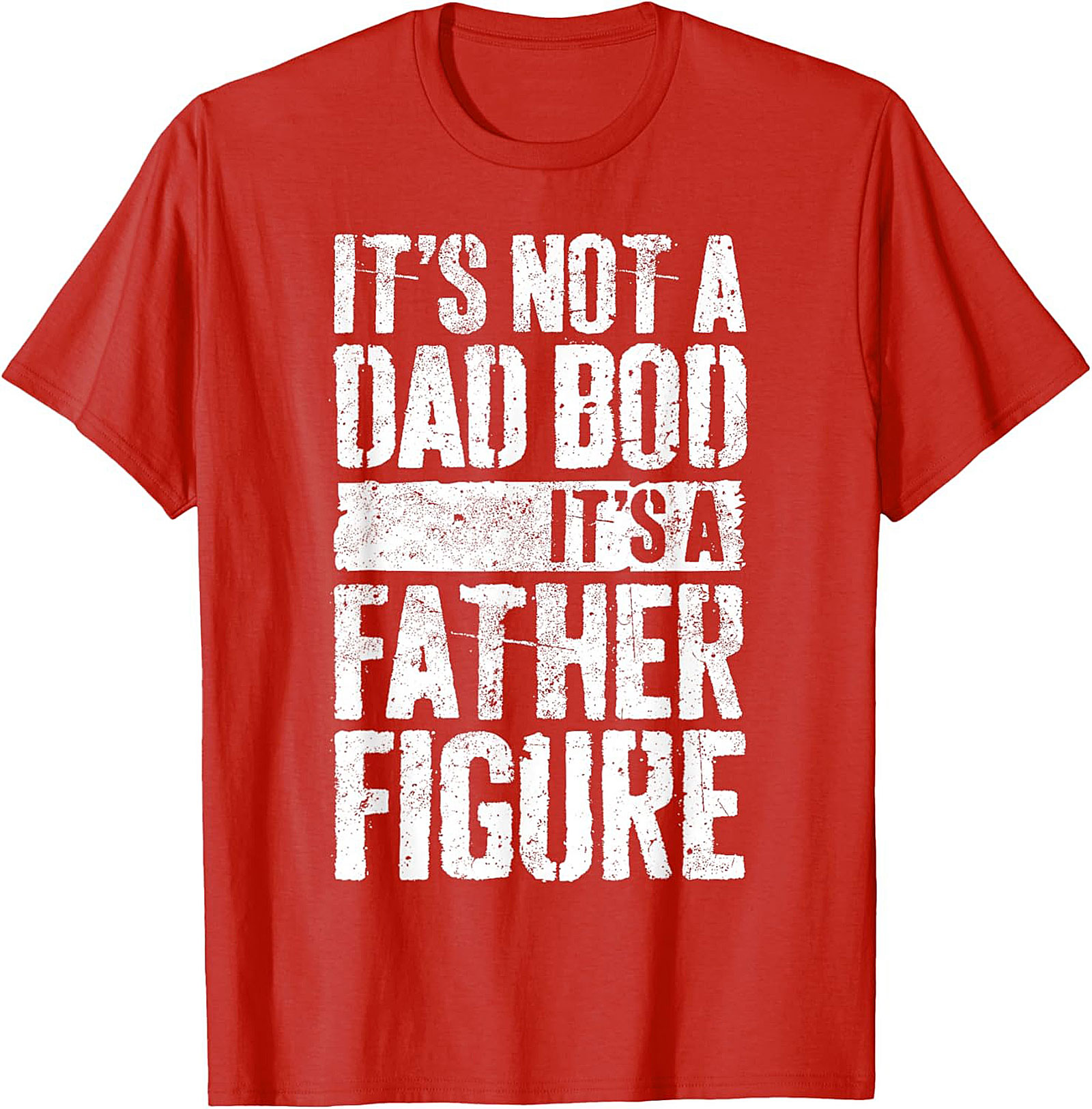 Funny Dad Bod T-shirt Father Figure Graphic Tee