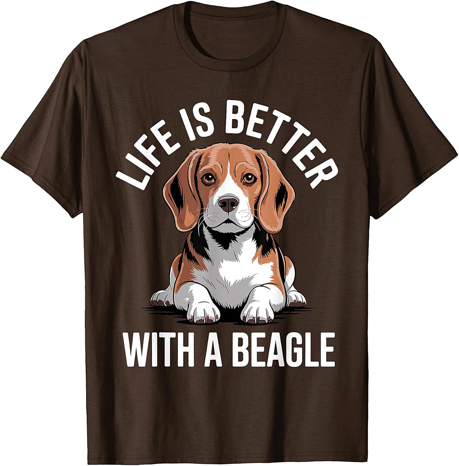 Life Is Better With A Beagle T-shirt - Funny Dog Lover Graphic Tee