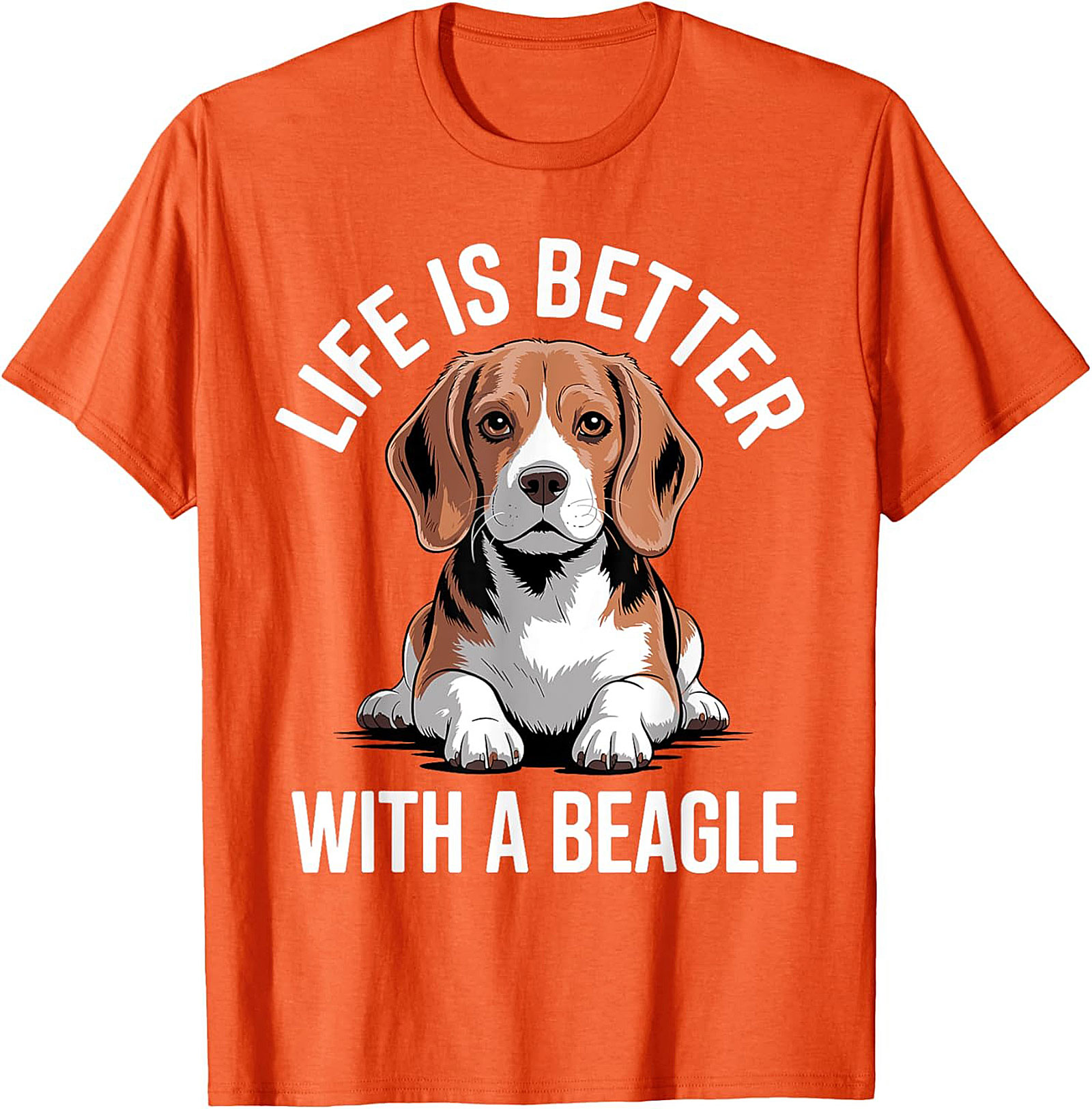 Life Is Better With A Beagle T-shirt - Funny Dog Lover Graphic Tee