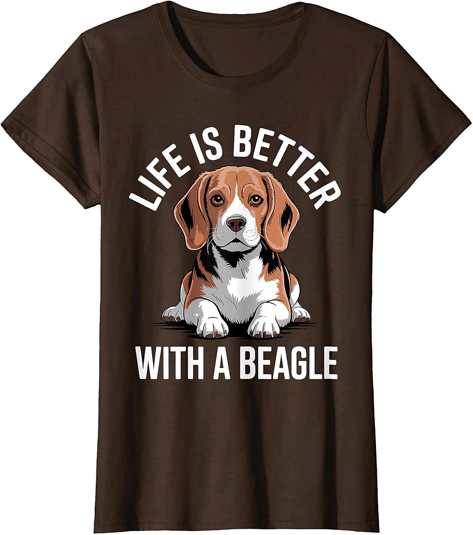 Life Is Better With A Beagle T-shirt - Funny Dog Lover Graphic Tee