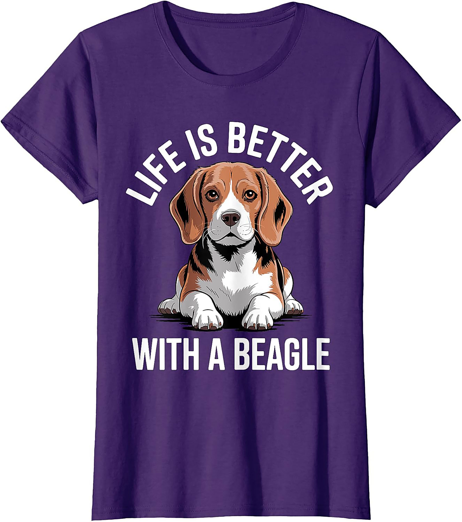 Life Is Better With A Beagle T-shirt - Funny Dog Lover Graphic Tee
