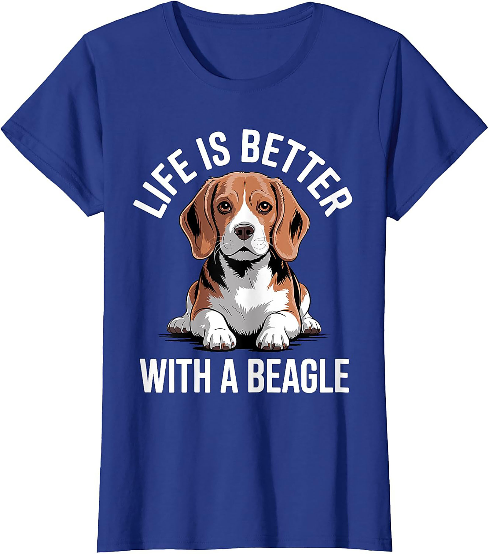 Life Is Better With A Beagle T-shirt - Funny Dog Lover Graphic Tee