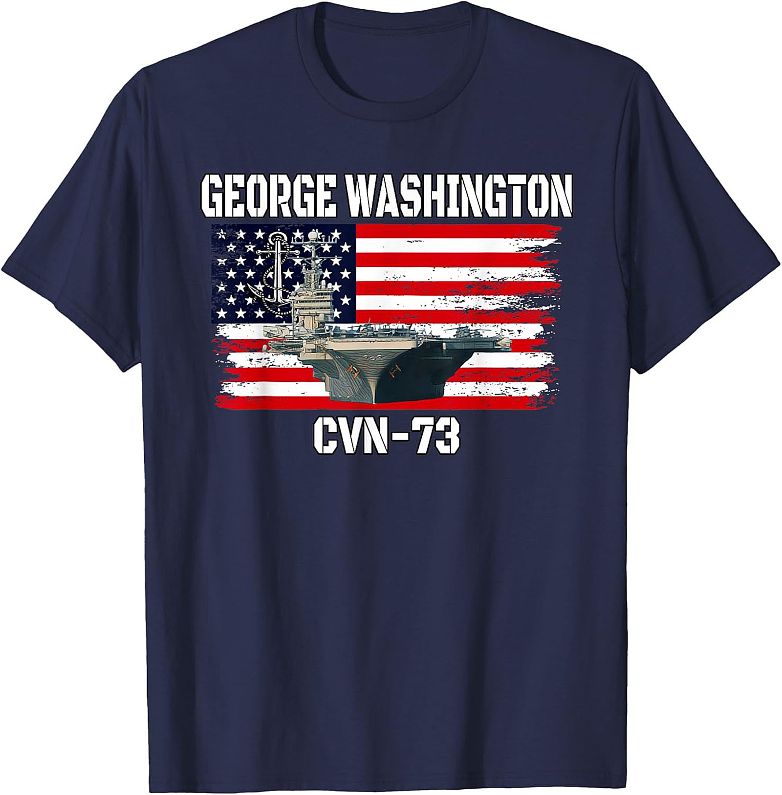 USS George Washington CVN-73 T-Shirt | Navy Veteran Shirt