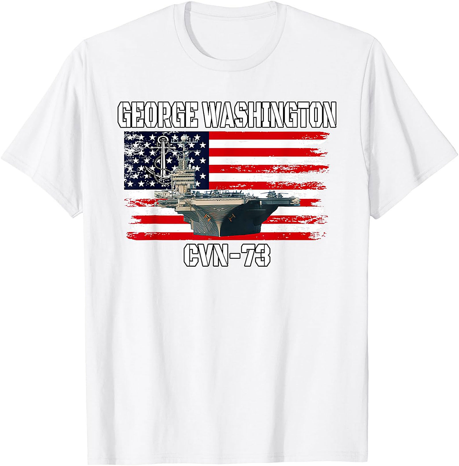 USS George Washington CVN-73 T-Shirt | Navy Veteran Shirt