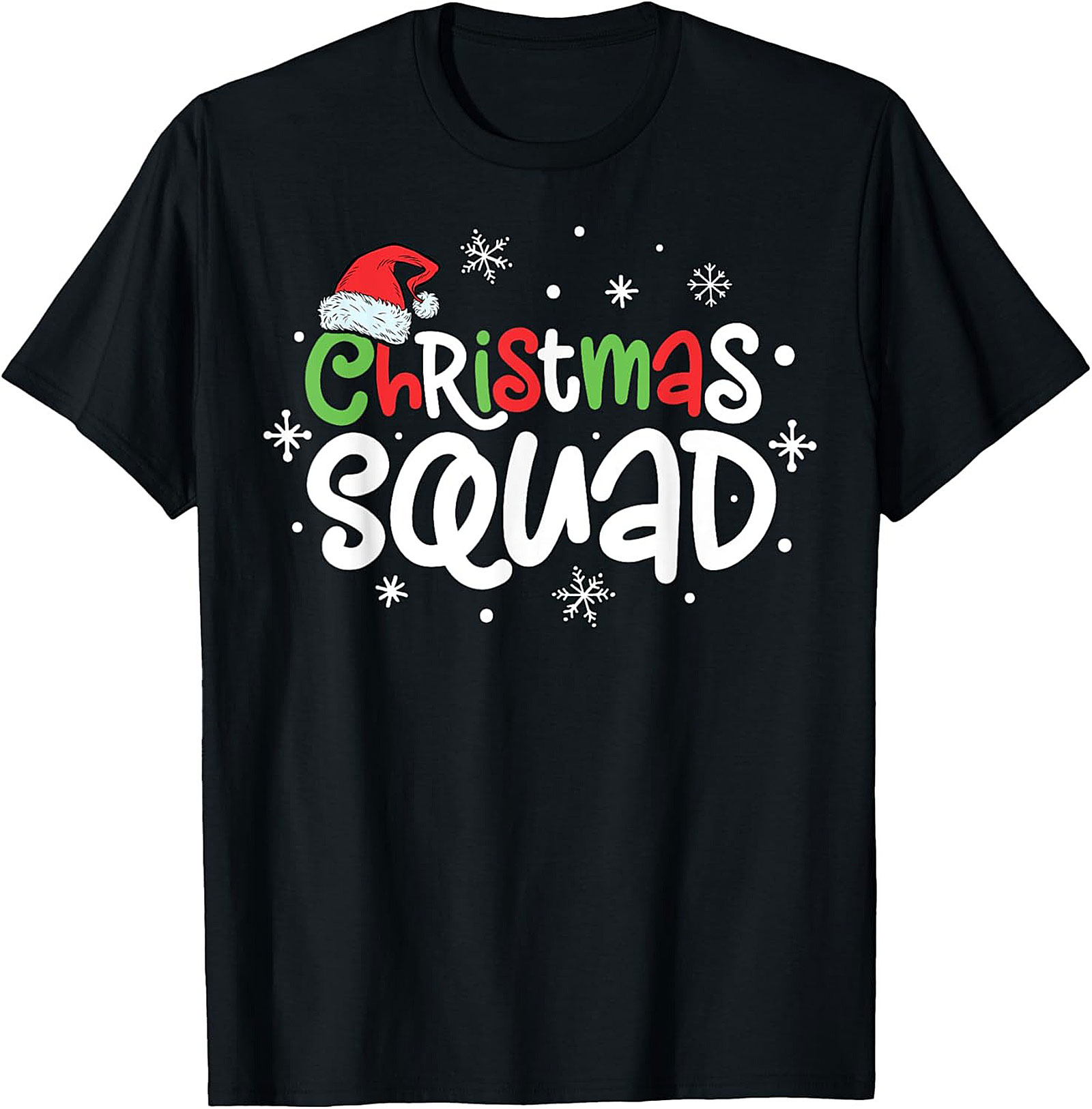 Christmas Squad T-Shirt Funny Matching Holiday Tee