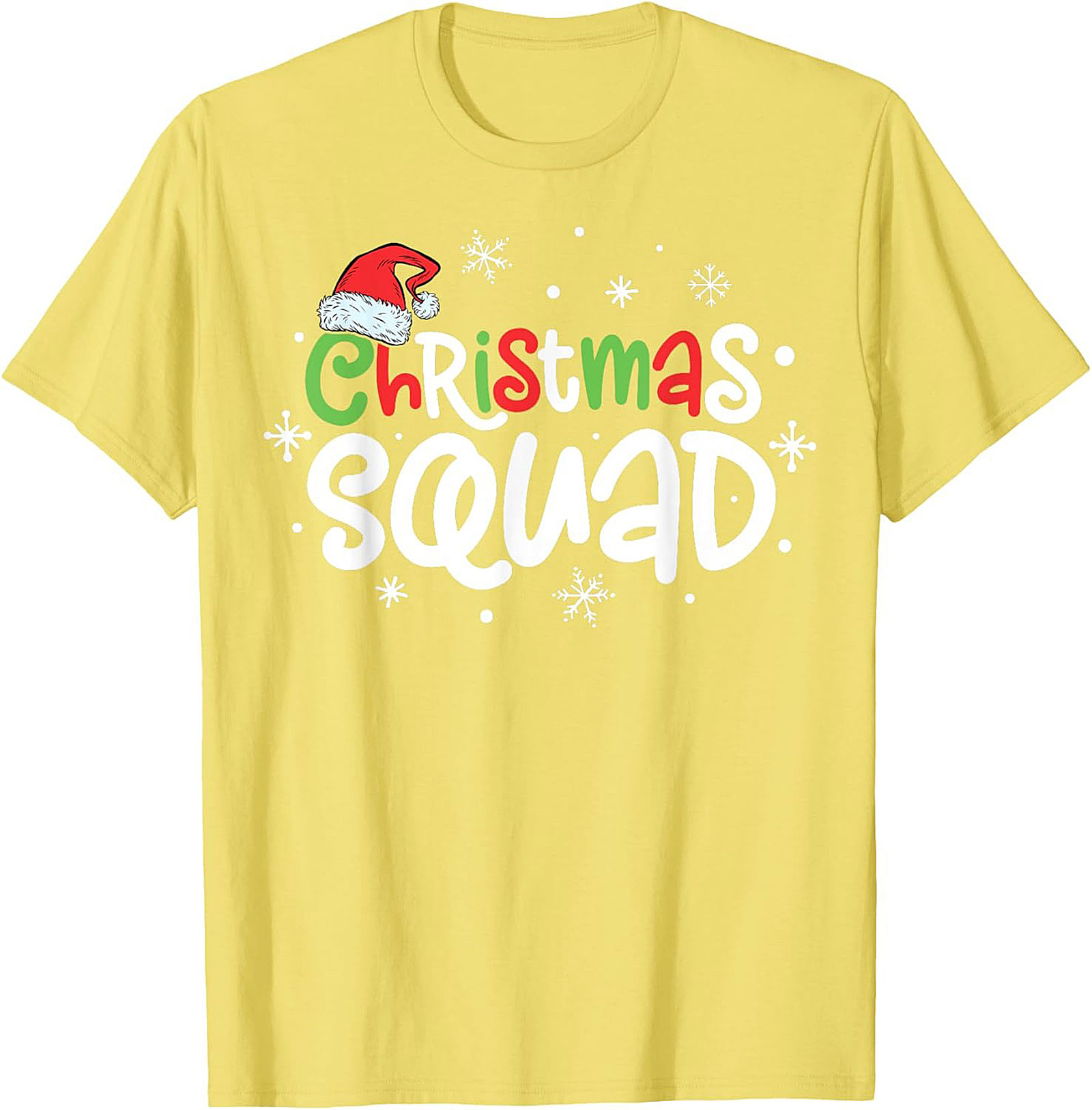 Christmas Squad T-Shirt Funny Matching Holiday Tee