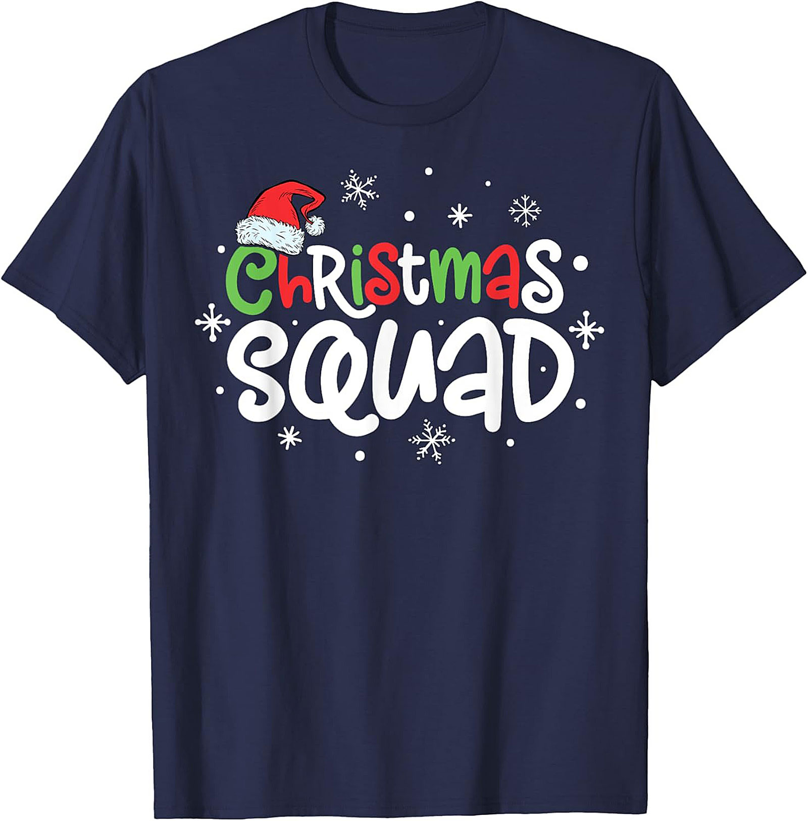 Christmas Squad T-Shirt Funny Matching Holiday Tee